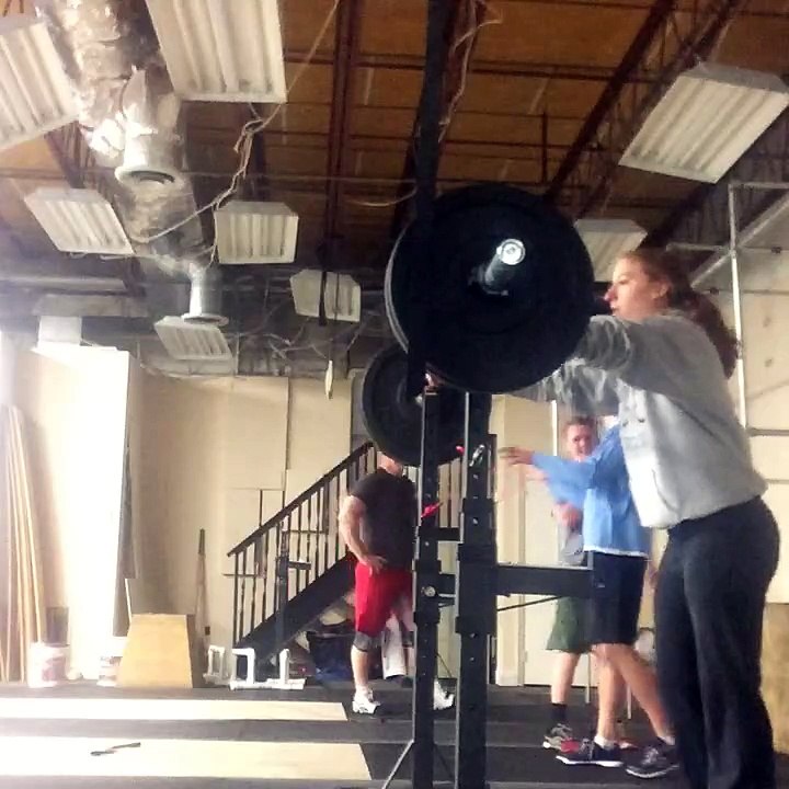 105# push press