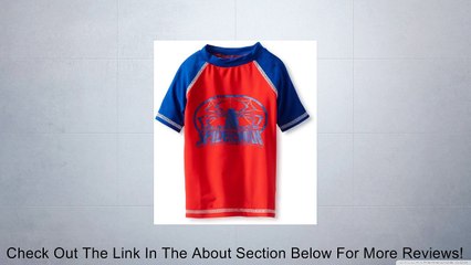 Dreamwave Little Boys' Spiderman Rash Guard Review