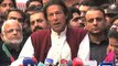 Dunya News - NA-122 rigging: Imran Khan records testimonial in election tribunal