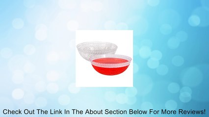 Plastic Round Crystal-Cut Serving Bowl for Salad, Punch or treats Review