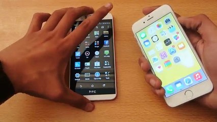 HTC Desire EYE vs iPhone 6 Which is Faster