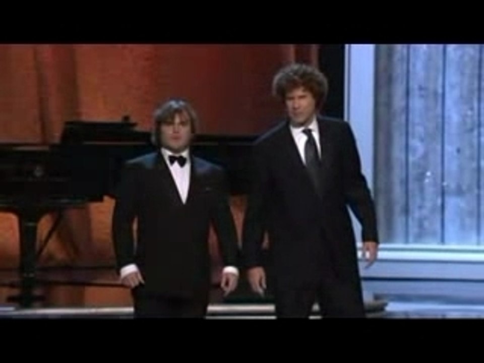 Ferrell and Black at the Oscars
