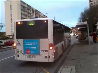 [Sound] Bus Mercedes-Benz Citaro n°867 de la RTM - Marseille sur les lignes 36 et 36 B