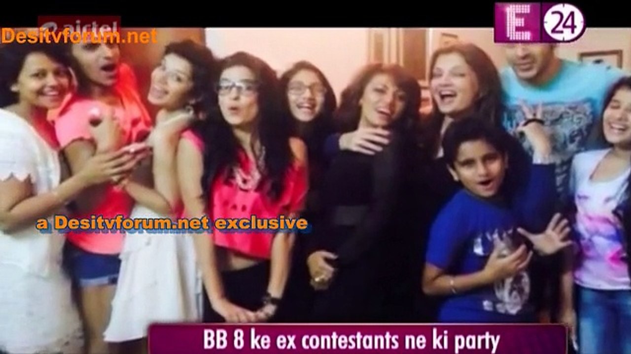 Deepshika Nagpal Ne Bigg Boss 8 Ke Sabhi Ex-Contestants Sang Ki Party ! – Bigg Boss 8 ! 7th December 2014