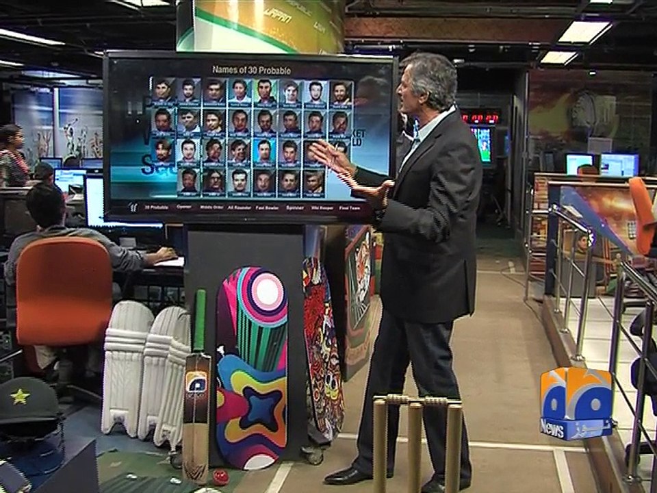 ICC World Cup 2015 Pakistan 30 member Team Squad Announced-07 Dec 2014