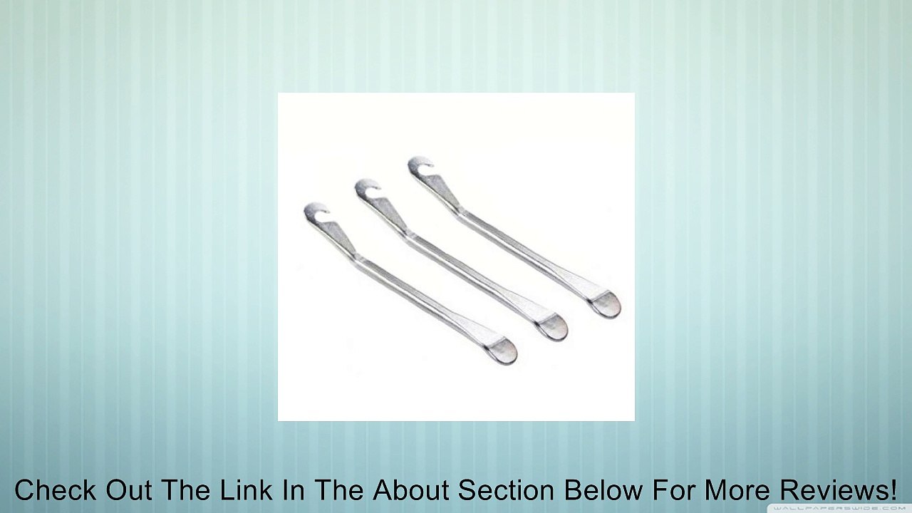 3 pcs Alloy Curved Tyre Tire Lever Repair Tool Bicycle Bike Cycling Rim Wheel Review