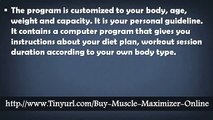 The Somanabolic Muscle Maximizer Review - The Muscle Maximizer Fitness Guide