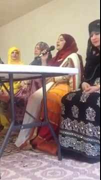 Darood Shareef Recited By Hooria fahim qadri In Mehfil Blackburn UK 18 may 2014