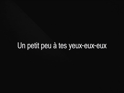 Keen'V - Dis moi oui (Marina) - (Parole-lyrics)
