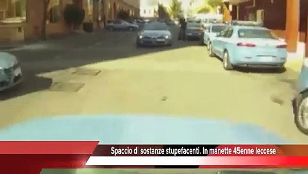 - Cronaca - Spaccio di sostanze stupefacenti. In manette un 45enne leccese