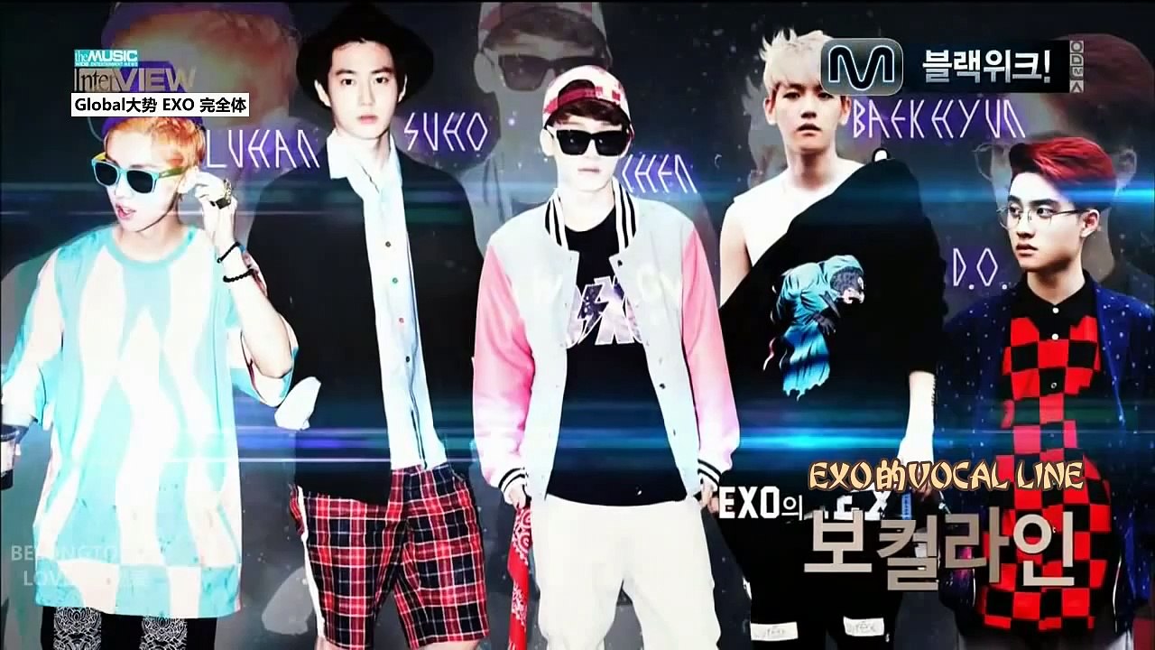 [中字] 130910 EXO Mnet The Music Full