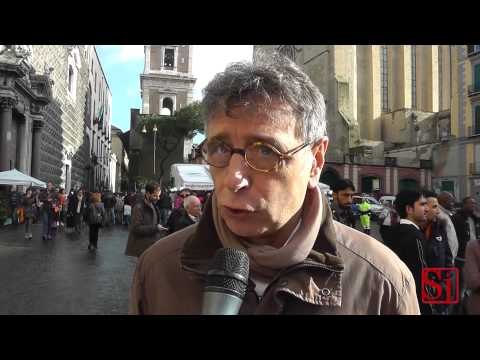 Napoli - La Cgil in marcia per gli immigrati (06.12.14)