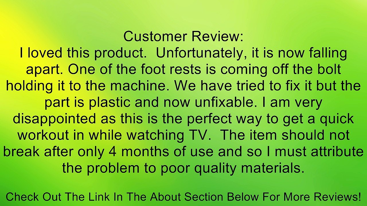 Stamina In-Motion Elliptical Trainer Review