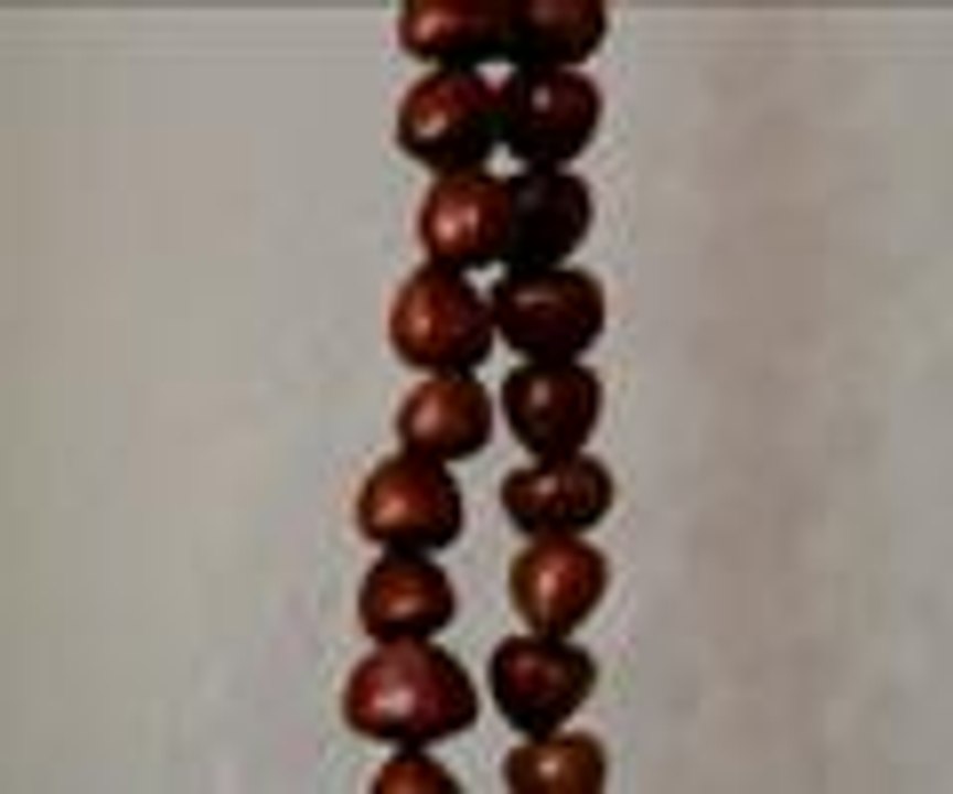 Fındık tespihe dönüştü