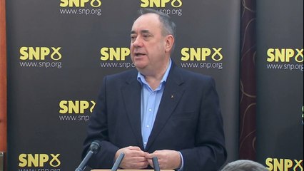 Salmond confirms he will stand for a Westminster seat