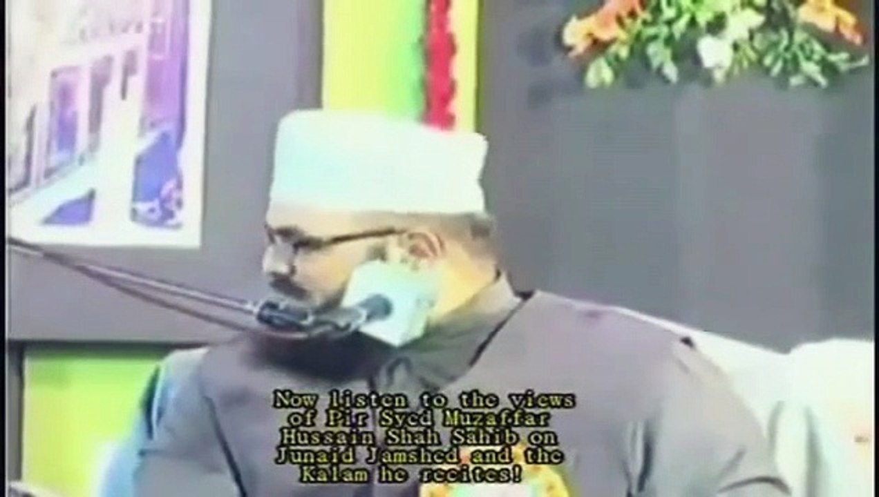 Watch Real Face of Peer Muzaffar Hussain Who Was Abusing Junaid Jamshed