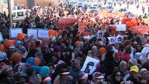 مسيرة برتقالية بالرباط لمناهضة العنف ضد النساء