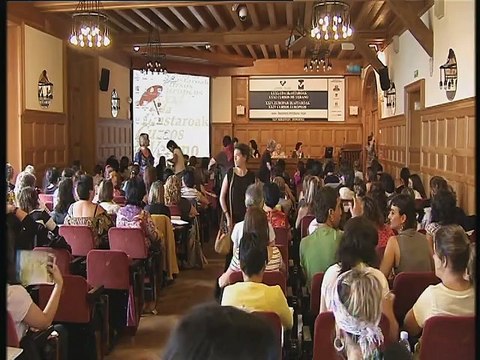 1 parte, 4-7-12 Ultimas reflexiones compartidas. Anna Tardos, Eva Kallo, Judith Kelemen, Elena Herran