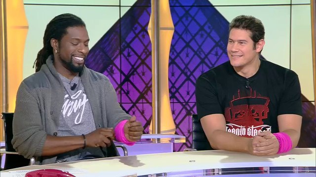 Vincent Parisi Coach le chanteur Gage au Pencak-Silat sur Beinsports dans l'Expresso.