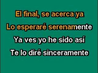 Karaoke - a mi manera - Vicente Fernandez