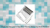 1pkg BY-04 6 Saddle Bridge Chrome for Fender Telecaster Guitar Replacement Review