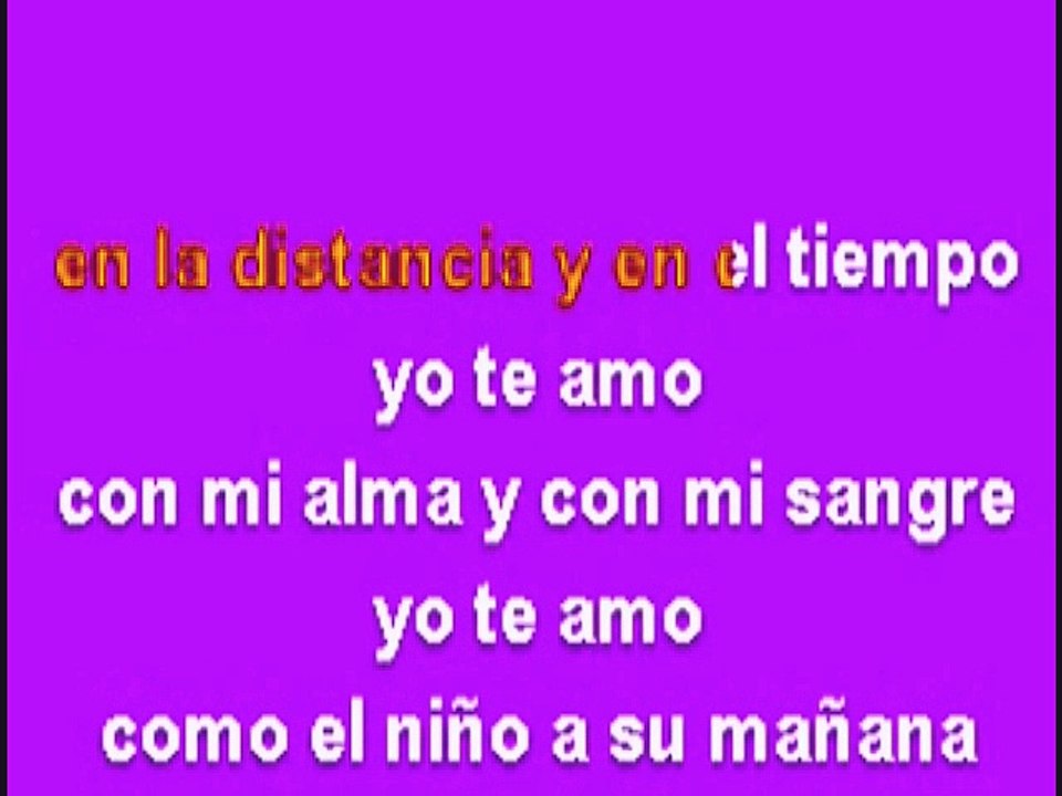 Karaoke - como yo te amo - Yuridia Gaxiola