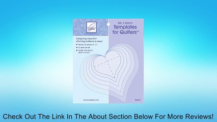 Mix'n Match Templates For Quilters Heart Review