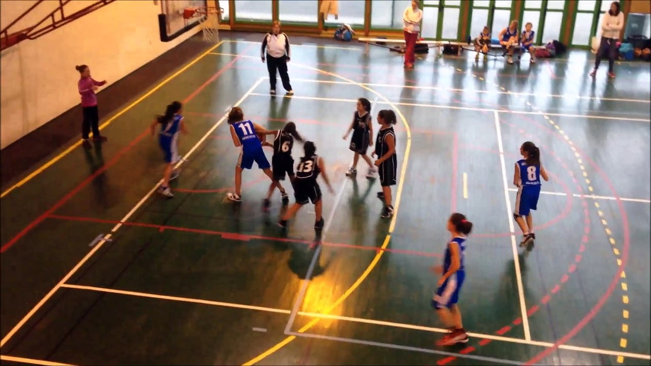 Beaux matchs de Robin et Lucie - samedi 6 décembre 2014