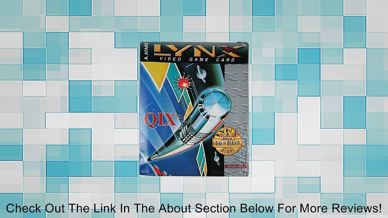 Qix (Atari Lynx) Review