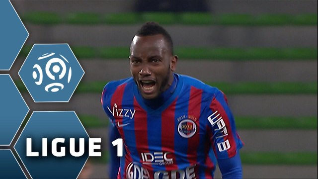 But Lenny NANGIS (45ème) / SM Caen - OGC Nice (2-3) - (SMC - OGCN) / 2014-15