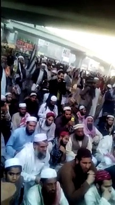 juifpakistan Muslim Town Choke pr jui ka hangami Ehtjaj.