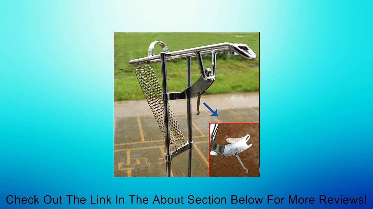 Fishing Rod Holder with Automatic Tip-Up Hook Setter Review