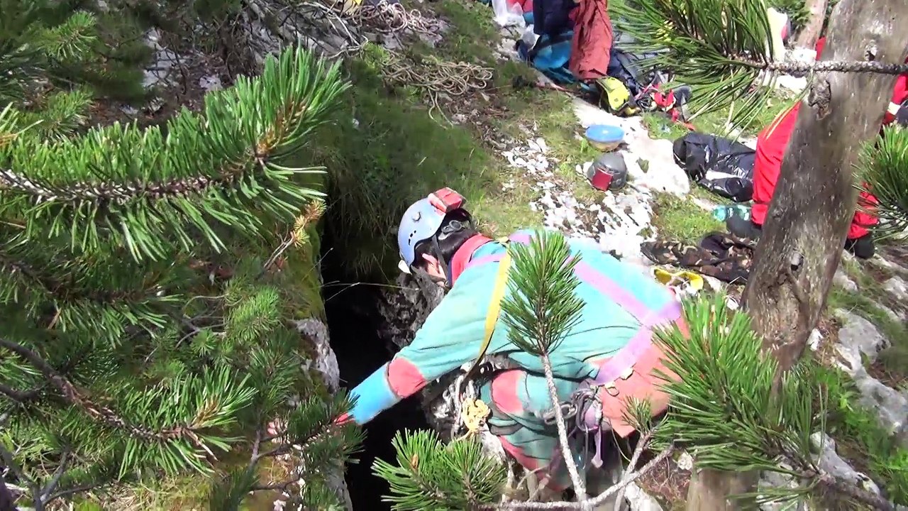 Balade souterraine dans le scialet Chassillan - Hauts Plateaux du Vercors