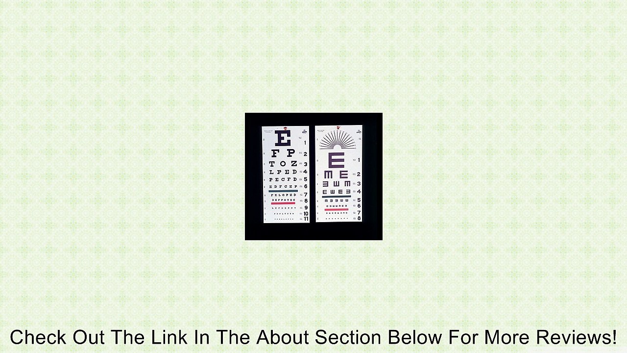 Snellen Illiterate Eye Test Chart Review