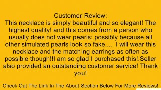 Triple-Strand Simulated Pearl 18in Necklace - Jacqueline Kennedy Jewelry Review