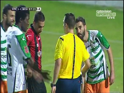 Ερμής - Δόξα (Γκόλ - Πέναλτι Ντε Αζεβέδο 90+9')