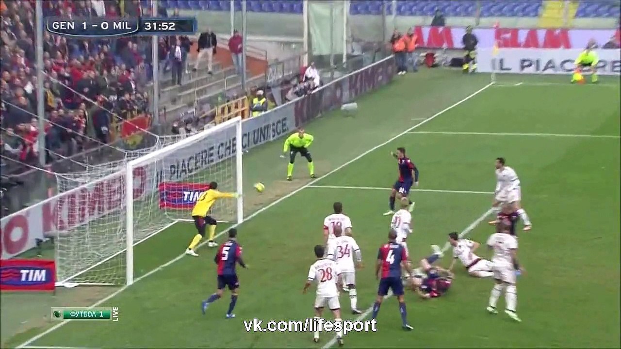 Genoa 1 Milan 0