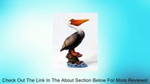 Handpainted Pelican Bird Figurine 10.5