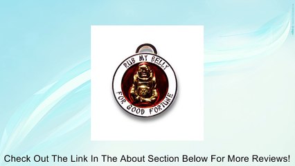Luxepets Pet Collar Charm, Lucky Buddha, Gold Review