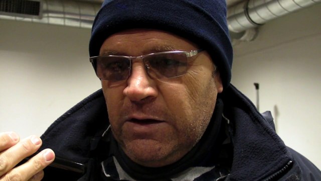 Rugby Fédérale 1 - Bruno Homs (coach Tricastin) après USB - Tricastin