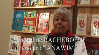 ANAWIM - Entretien avec Mme Aline RACHEBOEUF, auteur - Lundi 1er décembre 2014