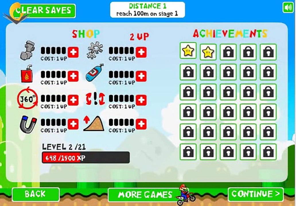 Mario Back Flips