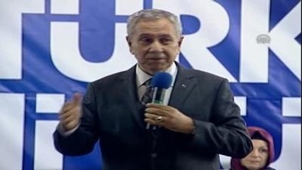 Arınç - Yüzde 10 Seçim Barajı Başvurusu