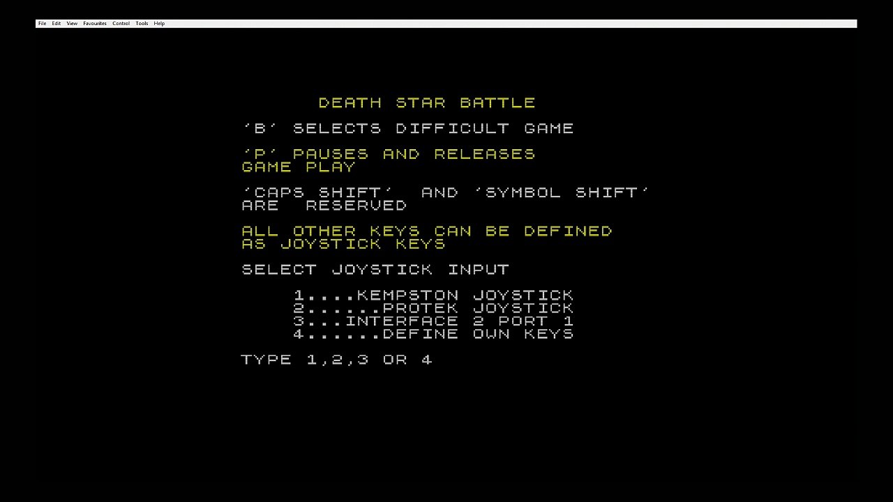 Star Wars: Return of the Jedi - Death Star Battle (ZX Spectrum) - Until I Die