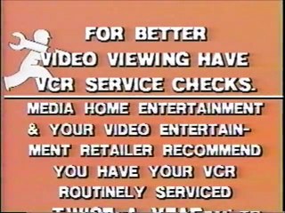 Media VCR Cleaning PSA