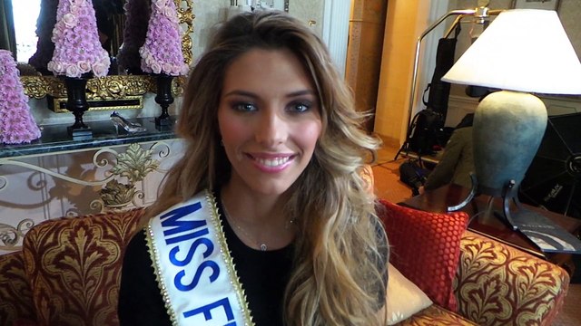 Camille Cerf Miss France 2015 remercie les habitants du Nord - Pas-de-Calais pour leurs votes