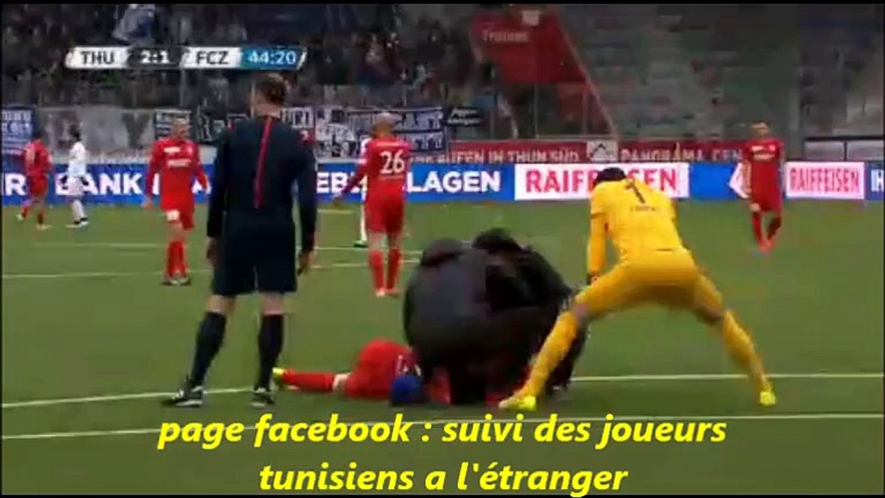 Prestation complete chikhaoui chermiti fc thun 2014