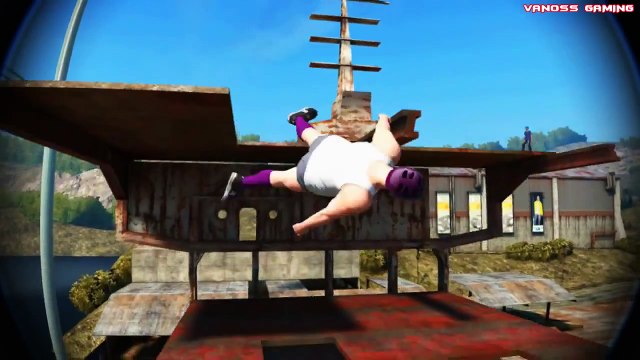 VanossGaming: Skate 3 Funny Moments - Wipeouts, Tornado, Coffin, Flying Banana, Slam Dunk!