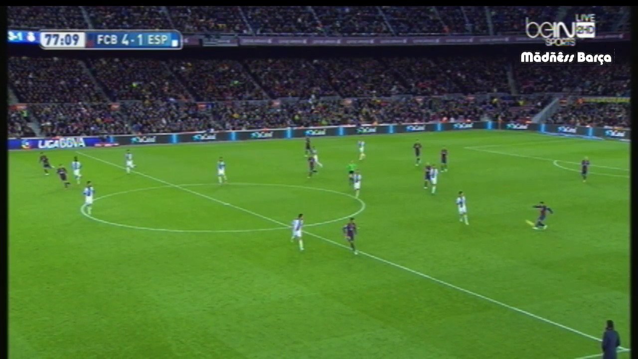 هدف الكناري بيدرو ضد اسبانيول 4-1