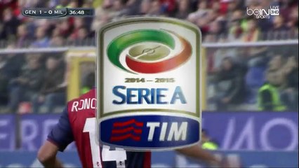 ملخص جنوى 1-0 ميلان